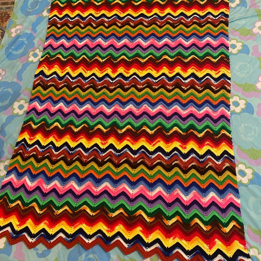 Vintage retro Afghan